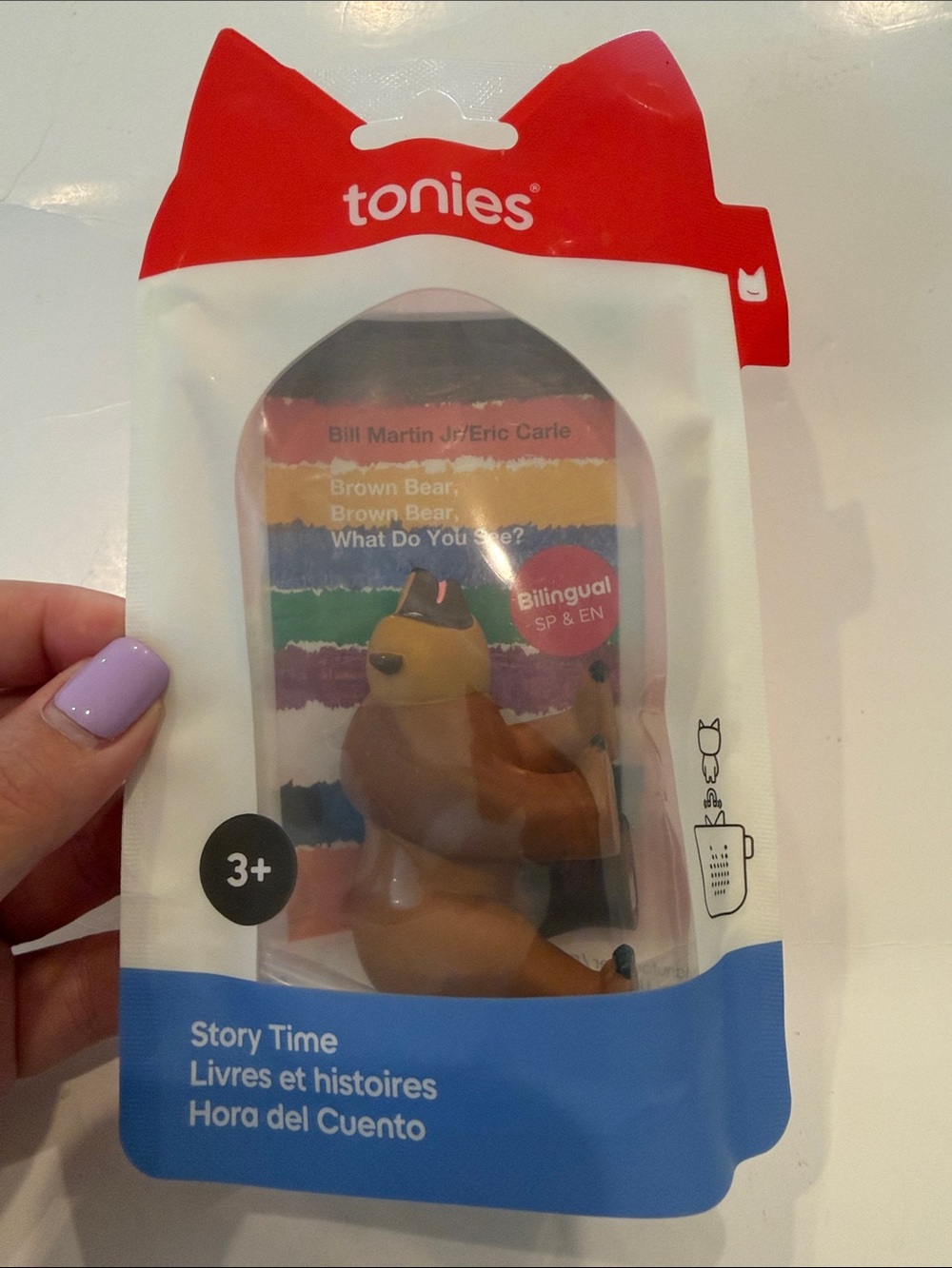NWT Tonies Brown Bear Story Time Figure